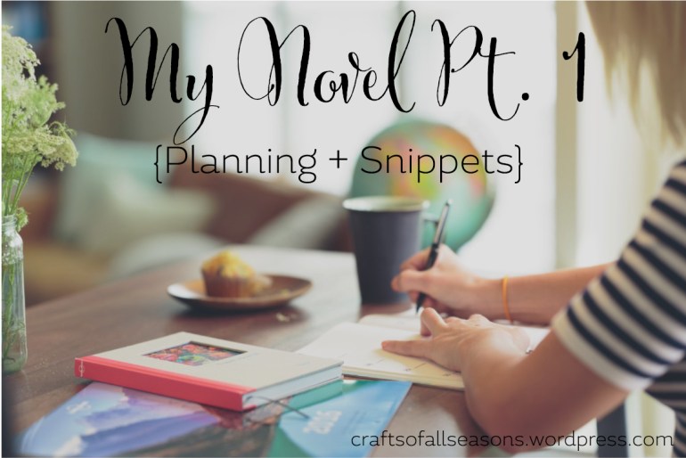 My Novel Pt. 1 {Planning + Snippets}